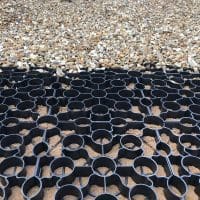 Black X-Grid | Ground Reinforcement Grid | Gravel Driveway Grid