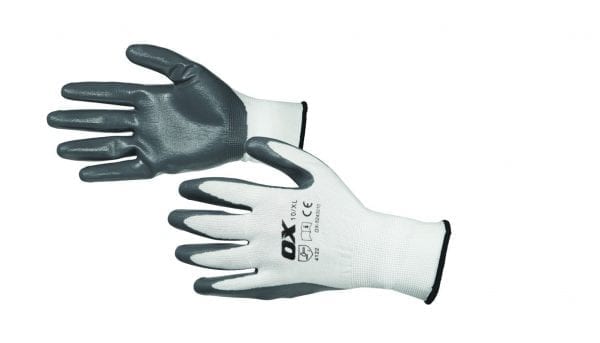 OX Tools Nitrile Flex Gloves - Size 10 (XL) 